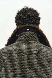 DETACHABLE FUR COLLAR CHESTERFIELD TWEED COAT thumb 8