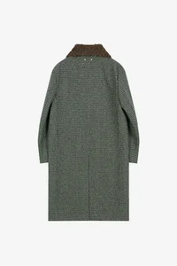 DETACHABLE FUR COLLAR CHESTERFIELD TWEED COAT thumb 10