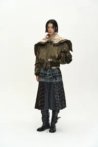 UNISEX FLARE COLLAR MA-1 PARKA thumb 1