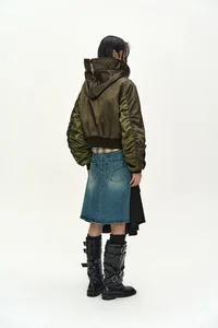 UNISEX FLARE COLLAR MA-1 PARKA thumb 3