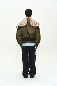 UNISEX FLARE COLLAR MA-1 PARKA thumb 4