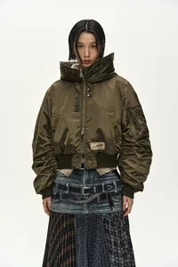 UNISEX FLARE COLLAR MA-1 PARKA thumb 5