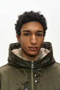UNISEX FLARE COLLAR MA-1 PARKA thumb 8