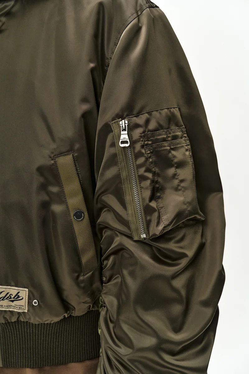 UNISEX FLARE COLLAR MA-1 PARKA 9
