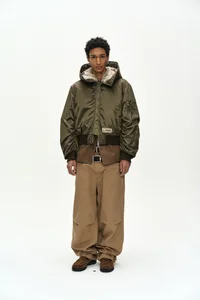 UNISEX FLARE COLLAR MA-1 PARKA thumb 14