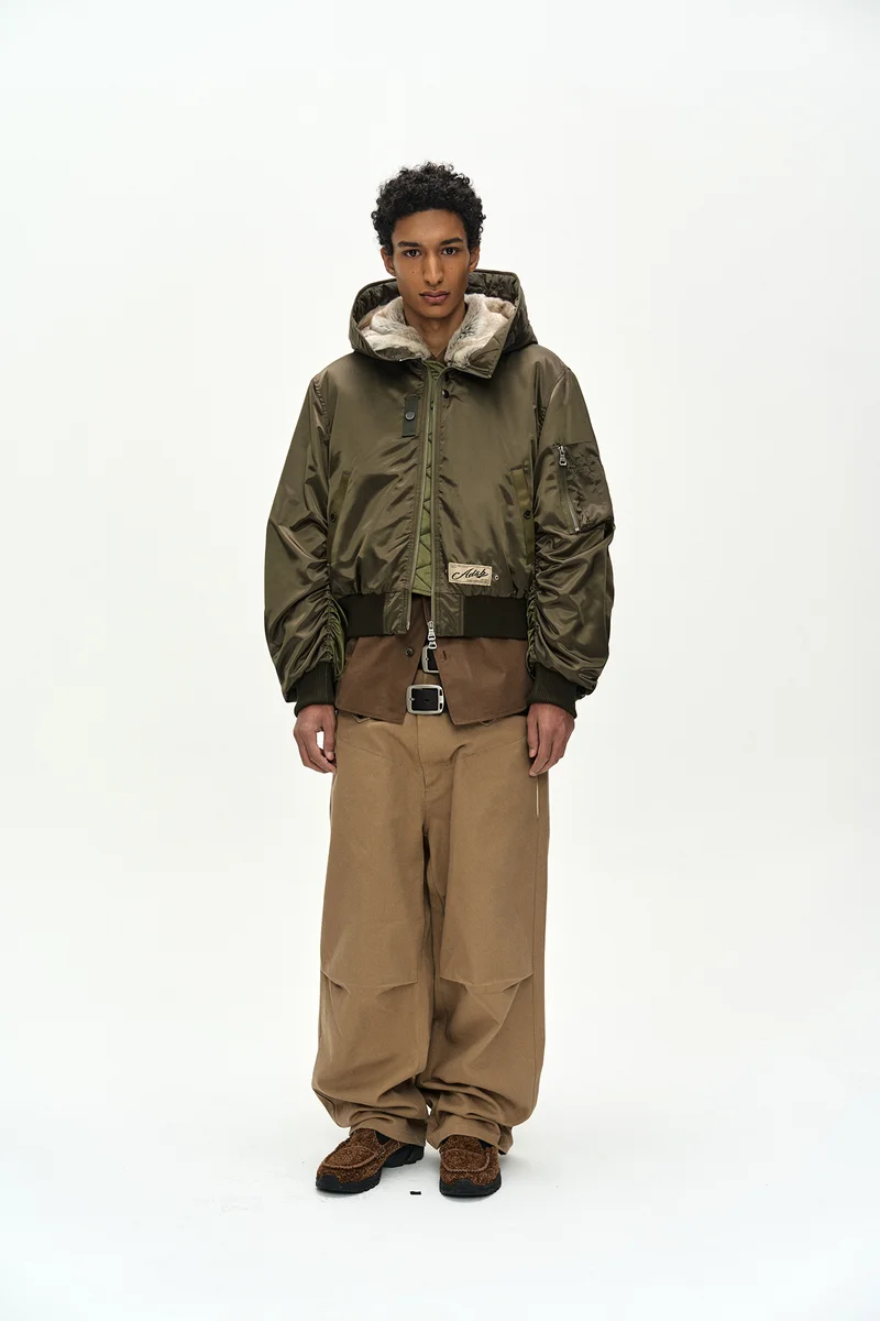UNISEX FLARE COLLAR MA-1 PARKA 14