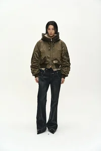 UNISEX FLARE COLLAR MA-1 PARKA thumb 15