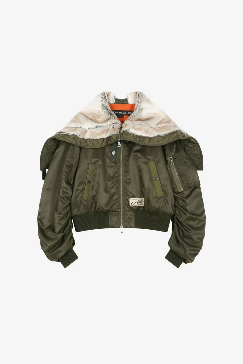UNISEX FLARE COLLAR MA-1 PARKA 16