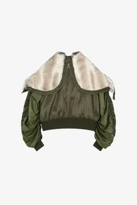 UNISEX FLARE COLLAR MA-1 PARKA thumb 17