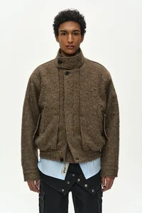 LINUS HARRINGTON WOOL JACKET thumb 1