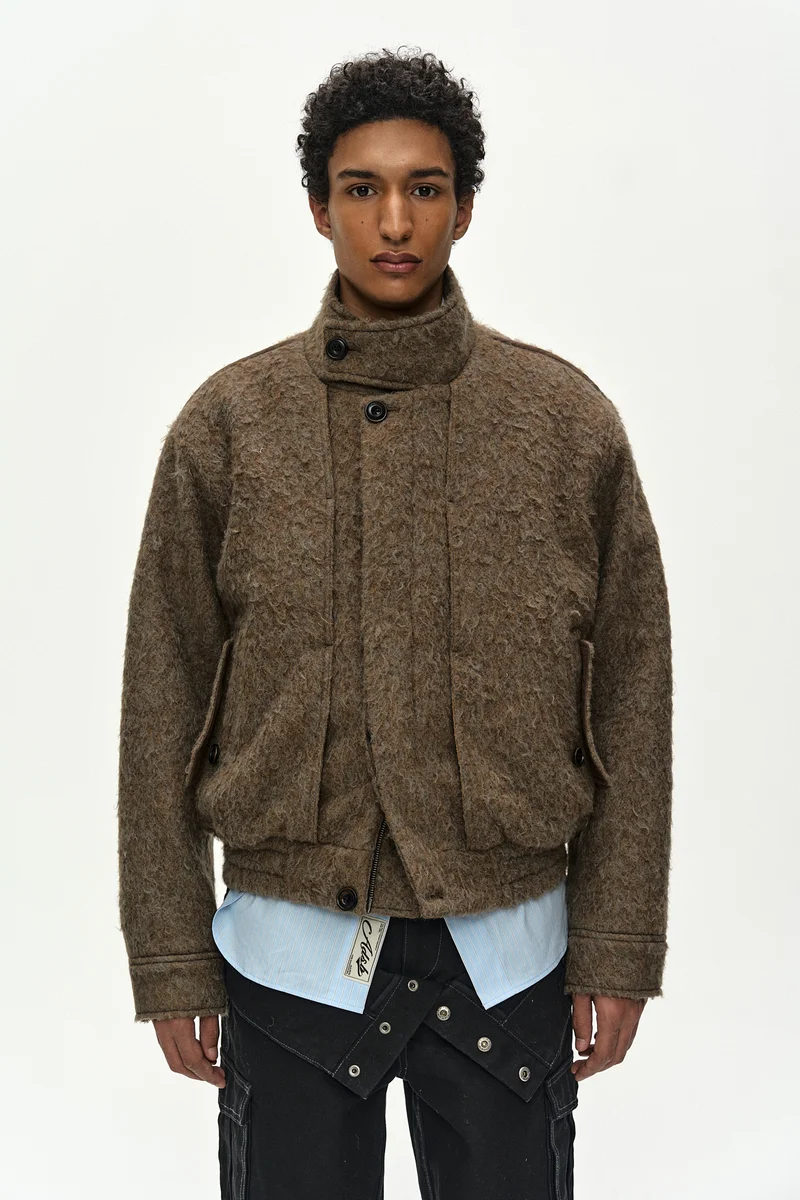 LINUS HARRINGTON WOOL JACKET 1
