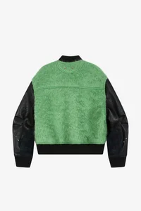 LAWN HAIRY WOOL VARSITY JACKET thumb 10