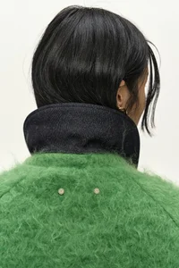 LAWN HAIRY WOOL QUILTED DUFFLE COAT thumb 4