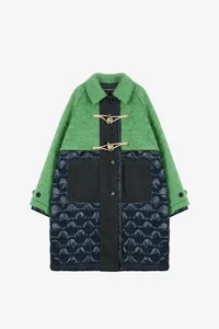 LAWN HAIRY WOOL QUILTED DUFFLE COAT thumb 10