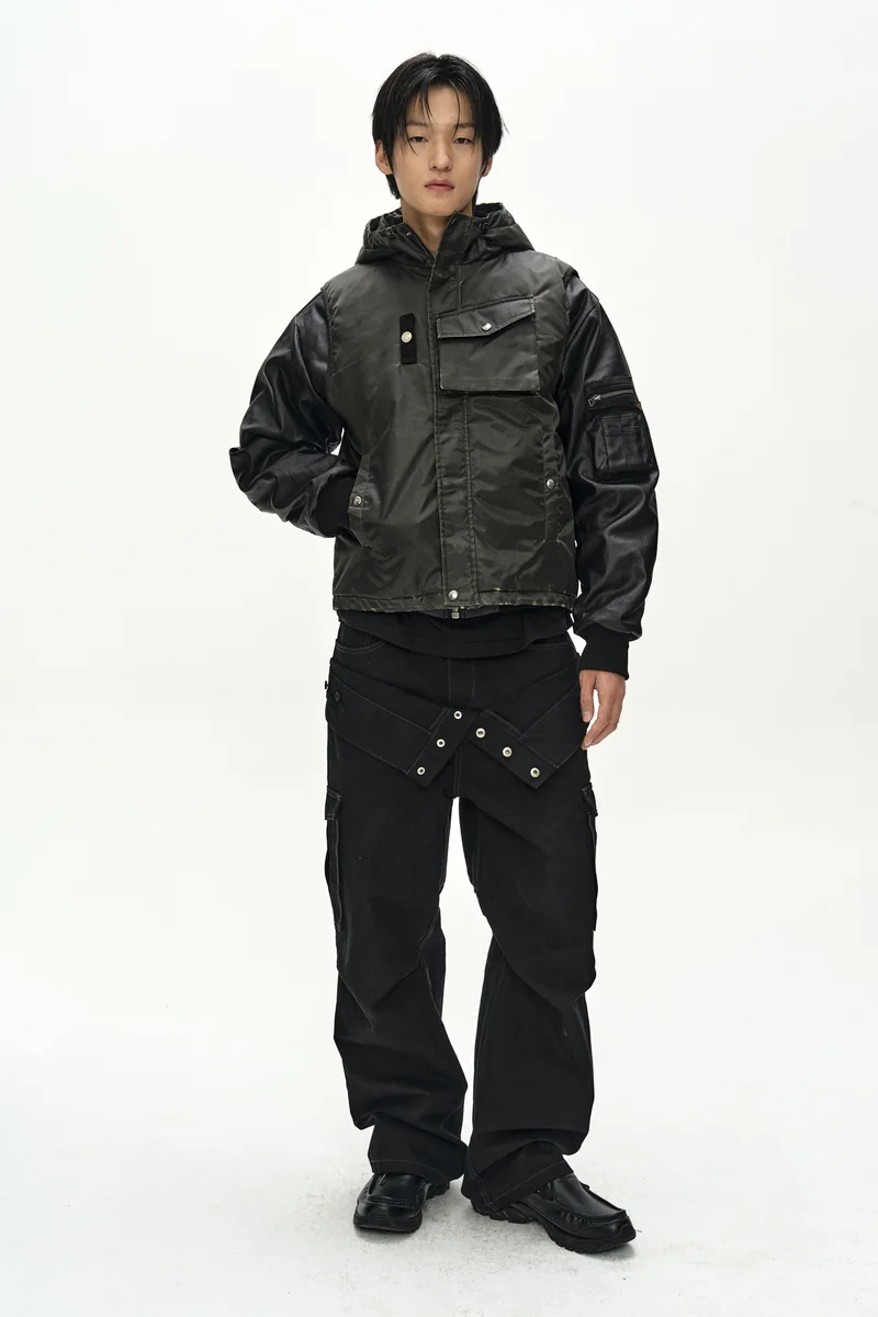 PADDED REVERSIBLE HOODIE VEST 2