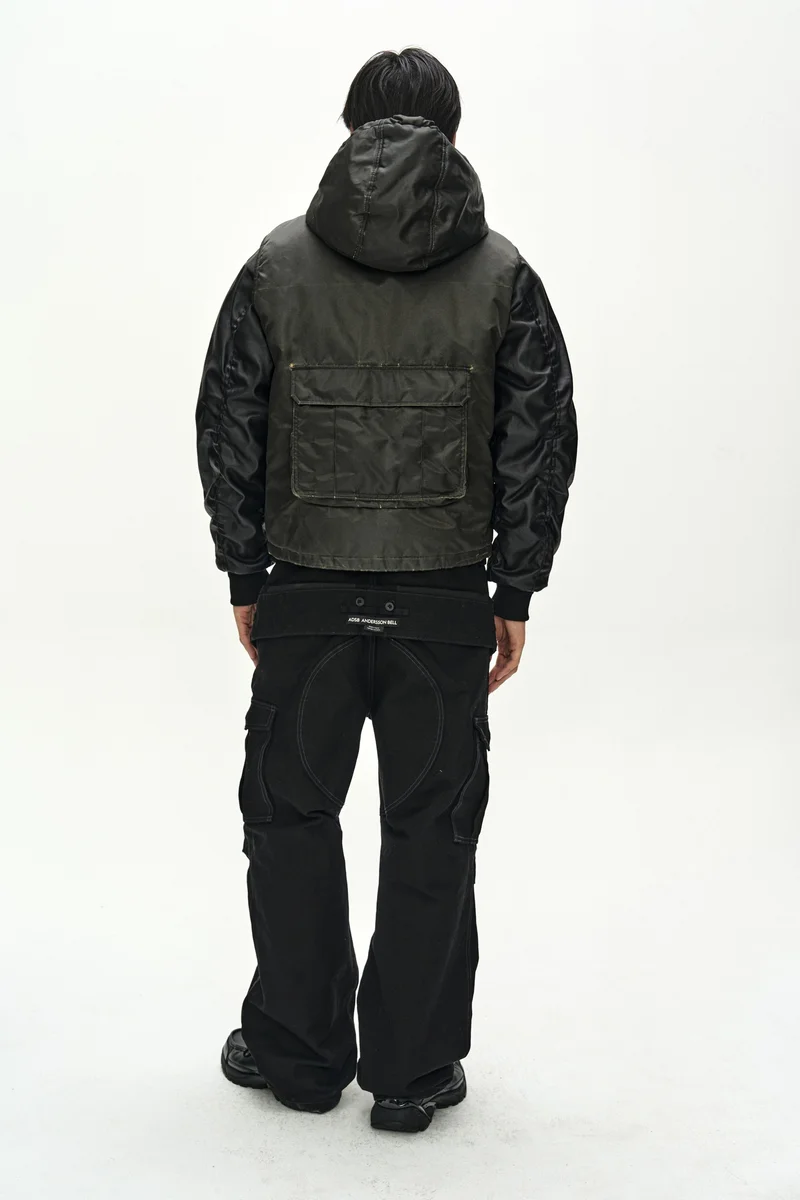 PADDED REVERSIBLE HOODIE VEST 4