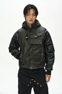 PADDED REVERSIBLE HOODIE VEST thumb 5