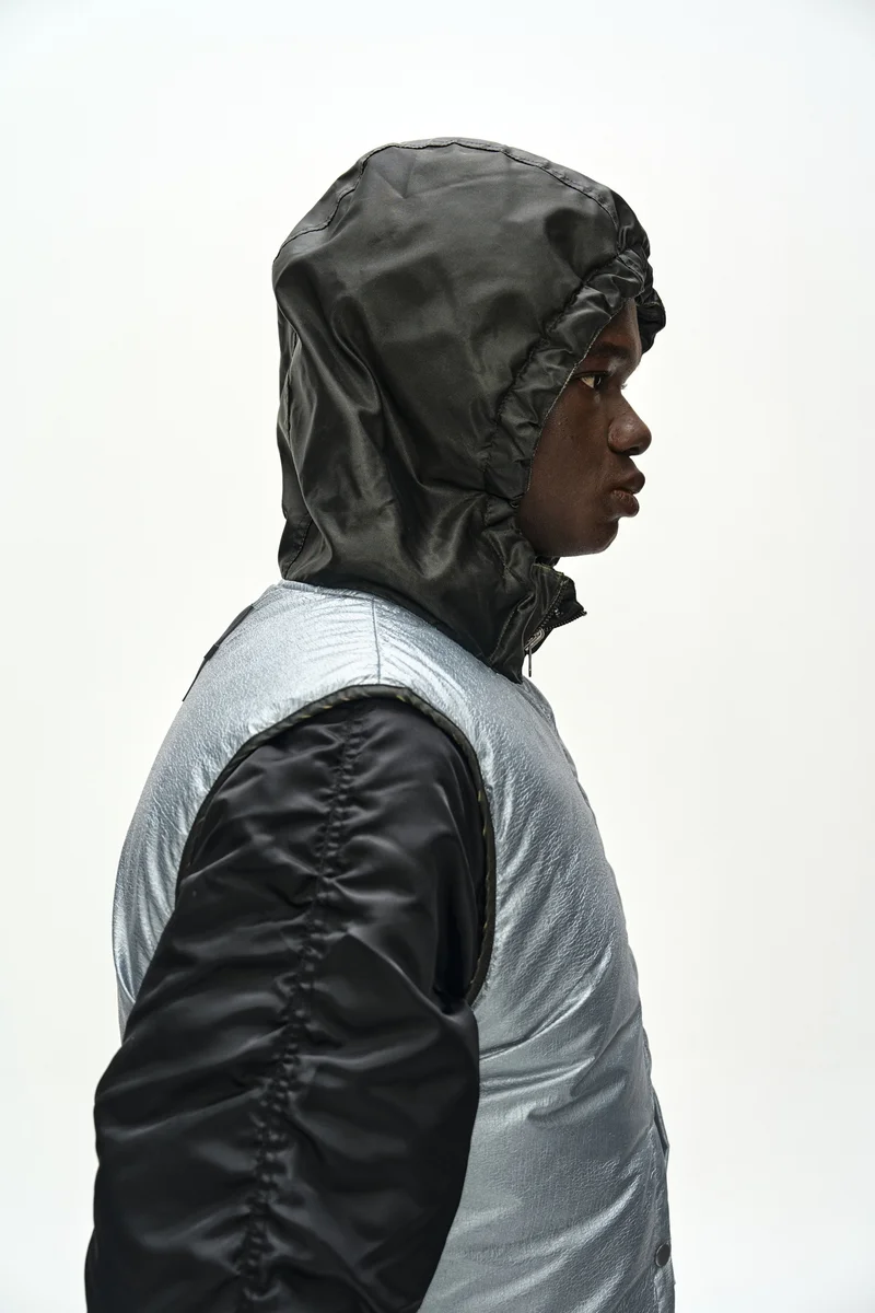 PADDED REVERSIBLE HOODIE VEST 6