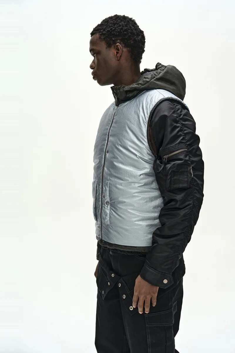 PADDED REVERSIBLE HOODIE VEST 7