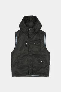 PADDED REVERSIBLE HOODIE VEST thumb 9