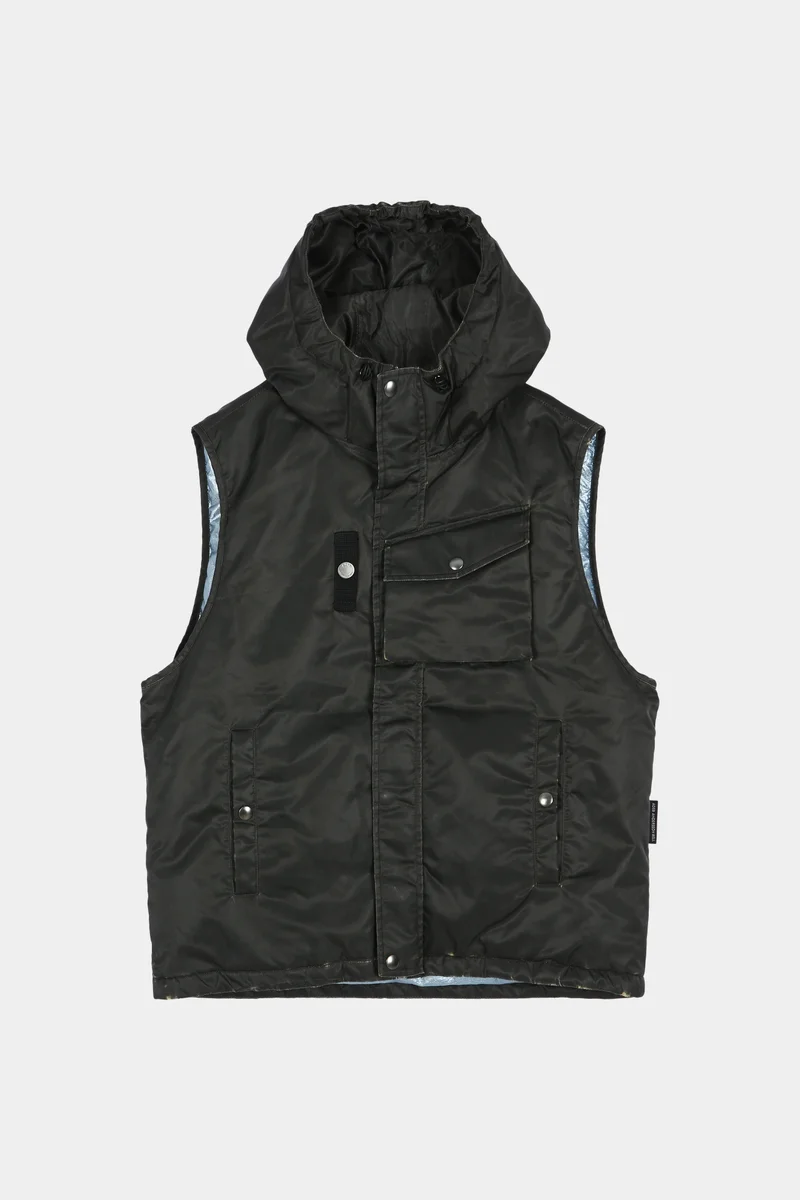 PADDED REVERSIBLE HOODIE VEST 9