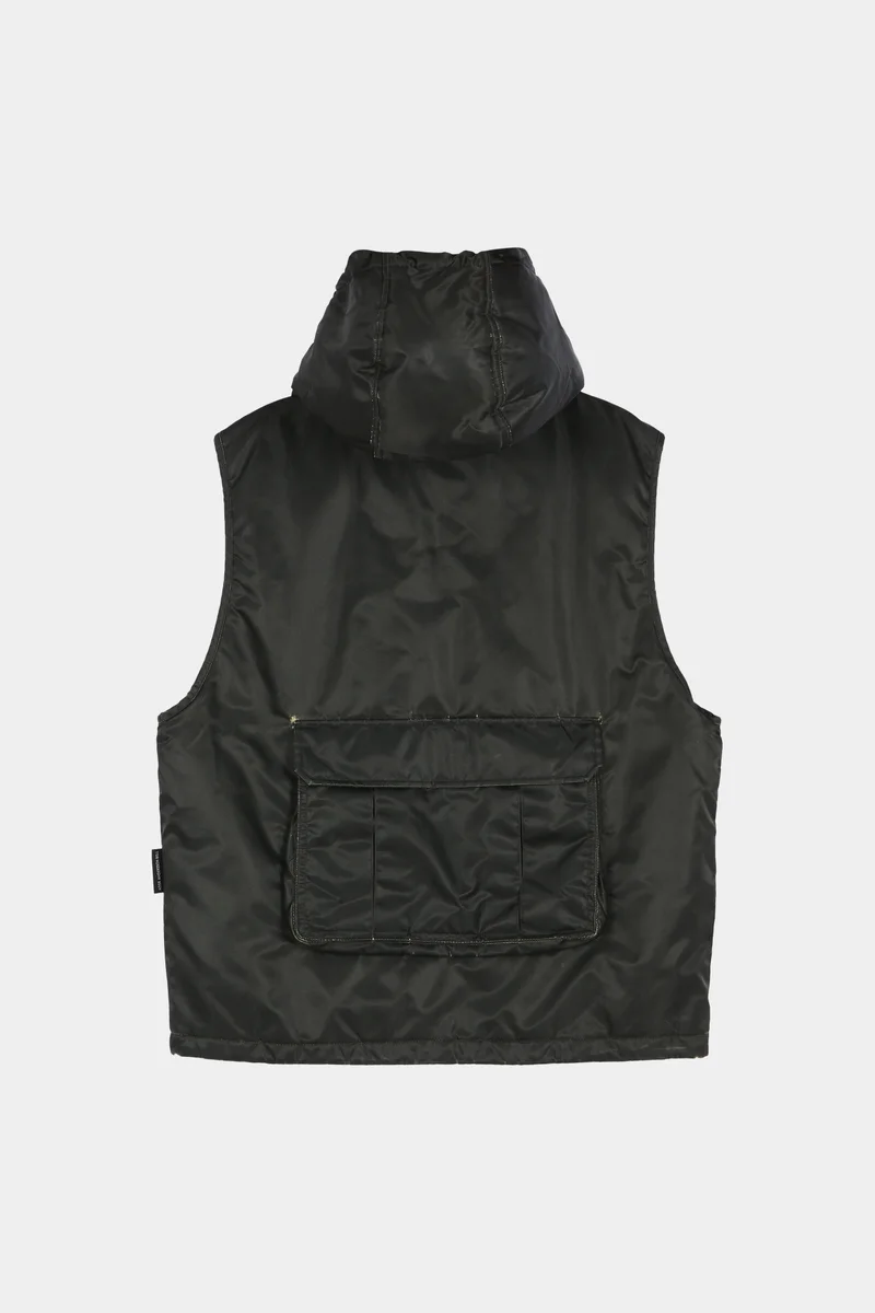 PADDED REVERSIBLE HOODIE VEST 10