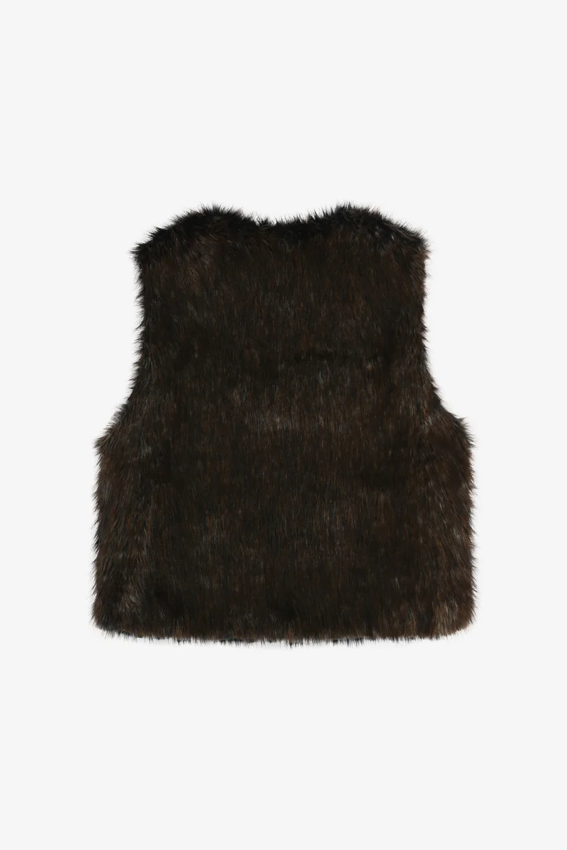 UNISEX CURVED PLACKET REVERSIBLE VEST 12