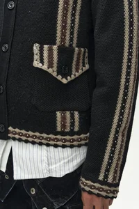 FANTASIA 26 HEAVY WOOL CARDIGAN thumb 2