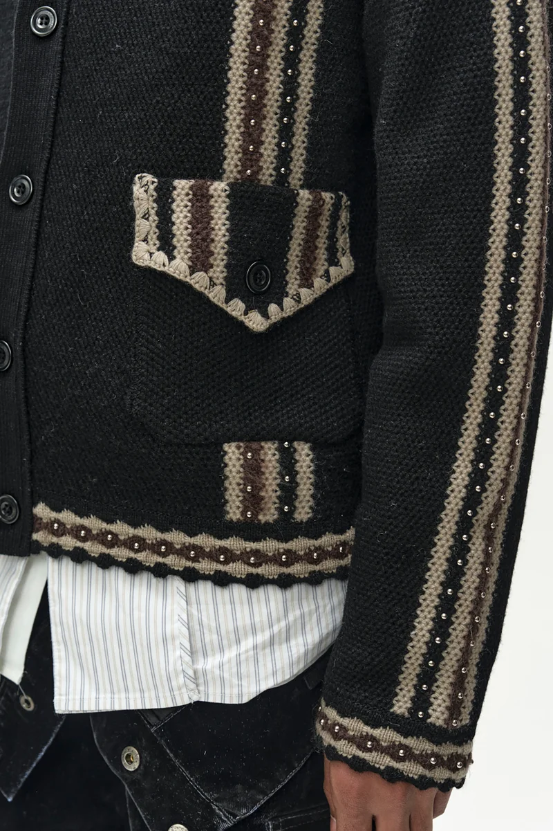 FANTASIA 26 HEAVY WOOL CARDIGAN 2