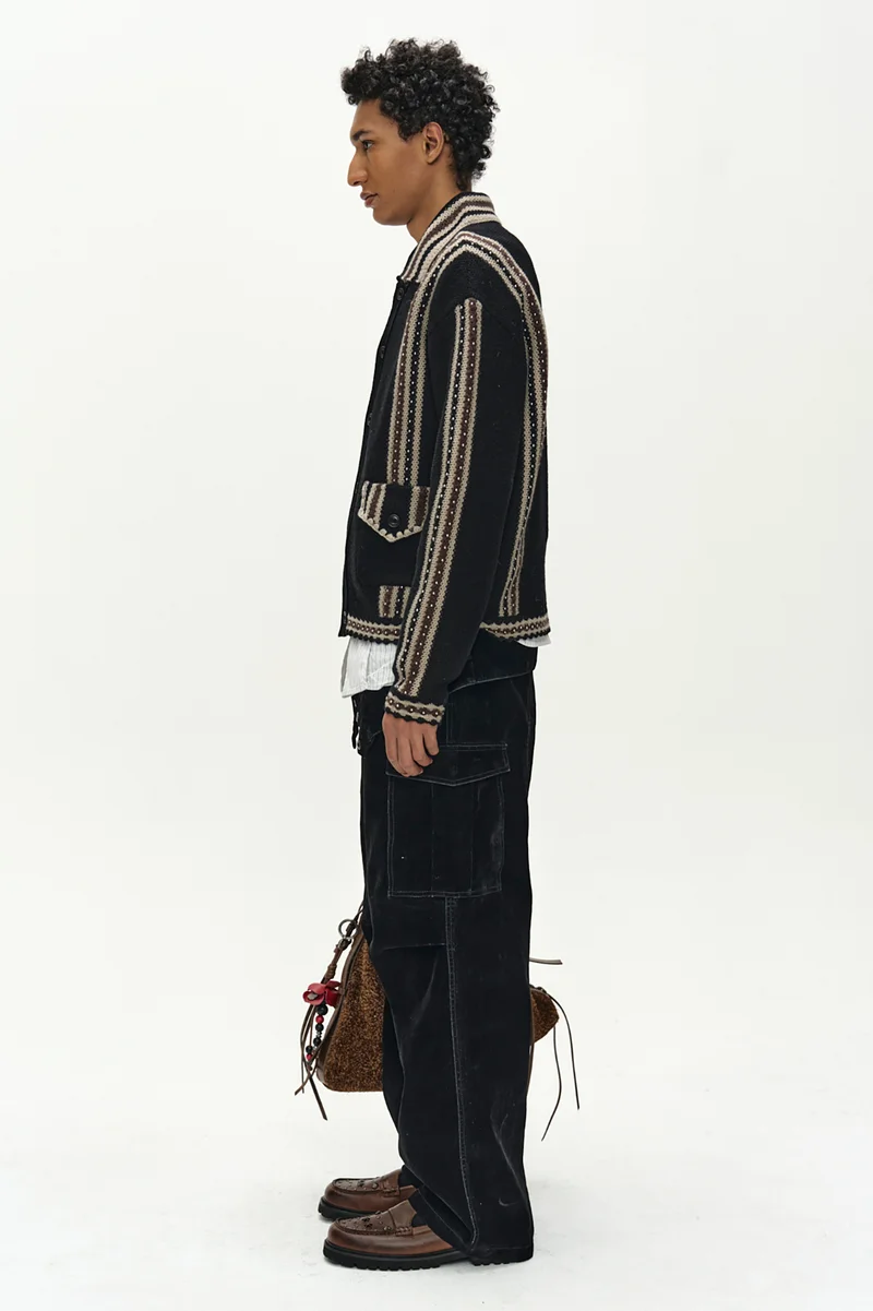 FANTASIA 26 HEAVY WOOL CARDIGAN 6