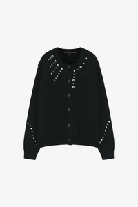 ROGHEN STUDDED CARDIGAN