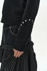 ROGHEN STUDDED CARDIGAN thumb 10
