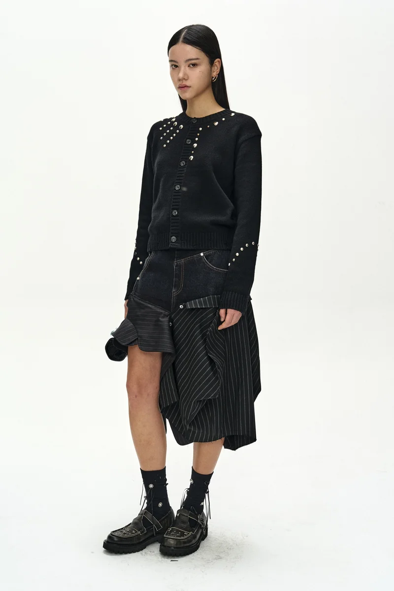 ROGHEN STUDDED CARDIGAN 11