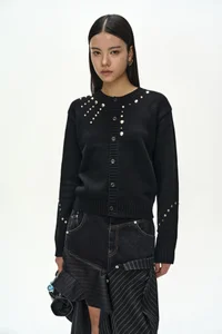 ROGHEN STUDDED CARDIGAN thumb 12