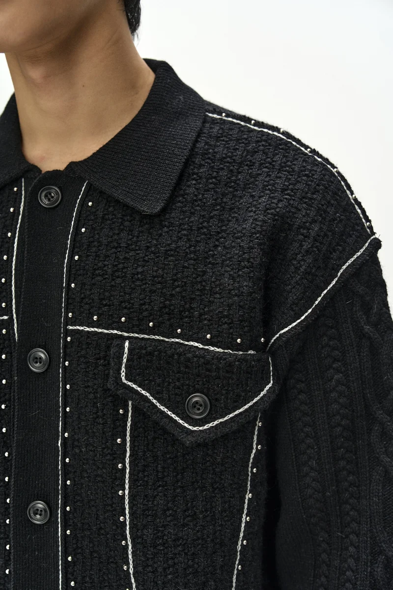 CAMELON TRUCKER CARDIGAN 6
