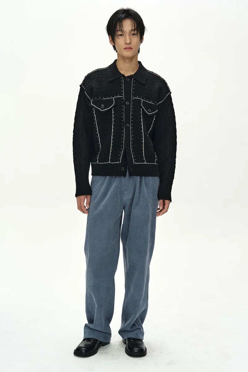 CAMELON TRUCKER CARDIGAN 8