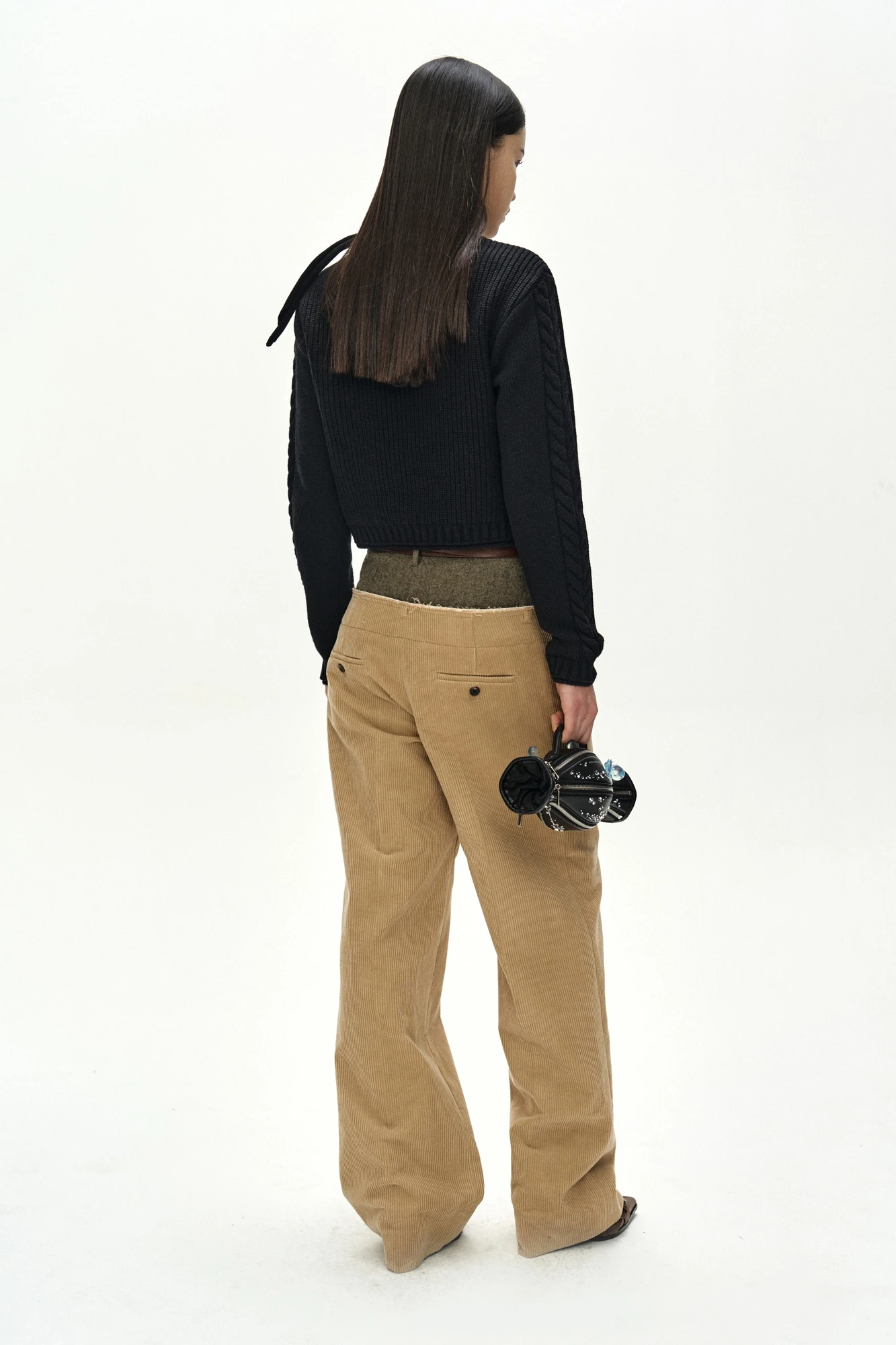 SCARF TIE KNIT CARDIGAN-ANDERSSON BELL-33000 | WORKSOUT