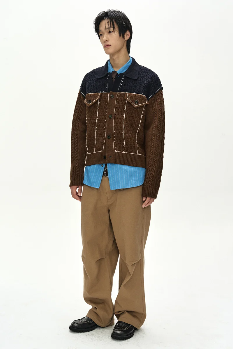 CAMELON TRUCKER CARDIGAN 3