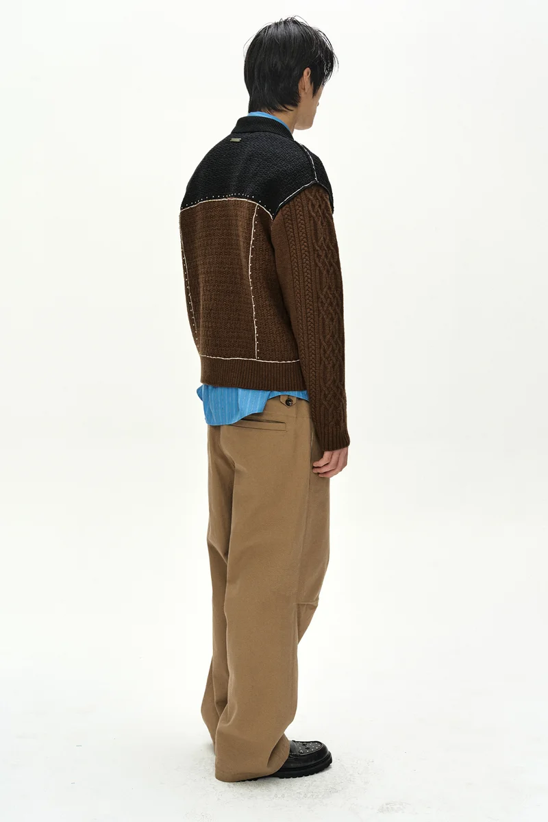 CAMELON TRUCKER CARDIGAN 4