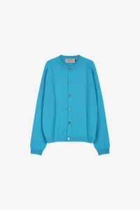 SHANE CASHMERE CREW-NECK CARDIGAN