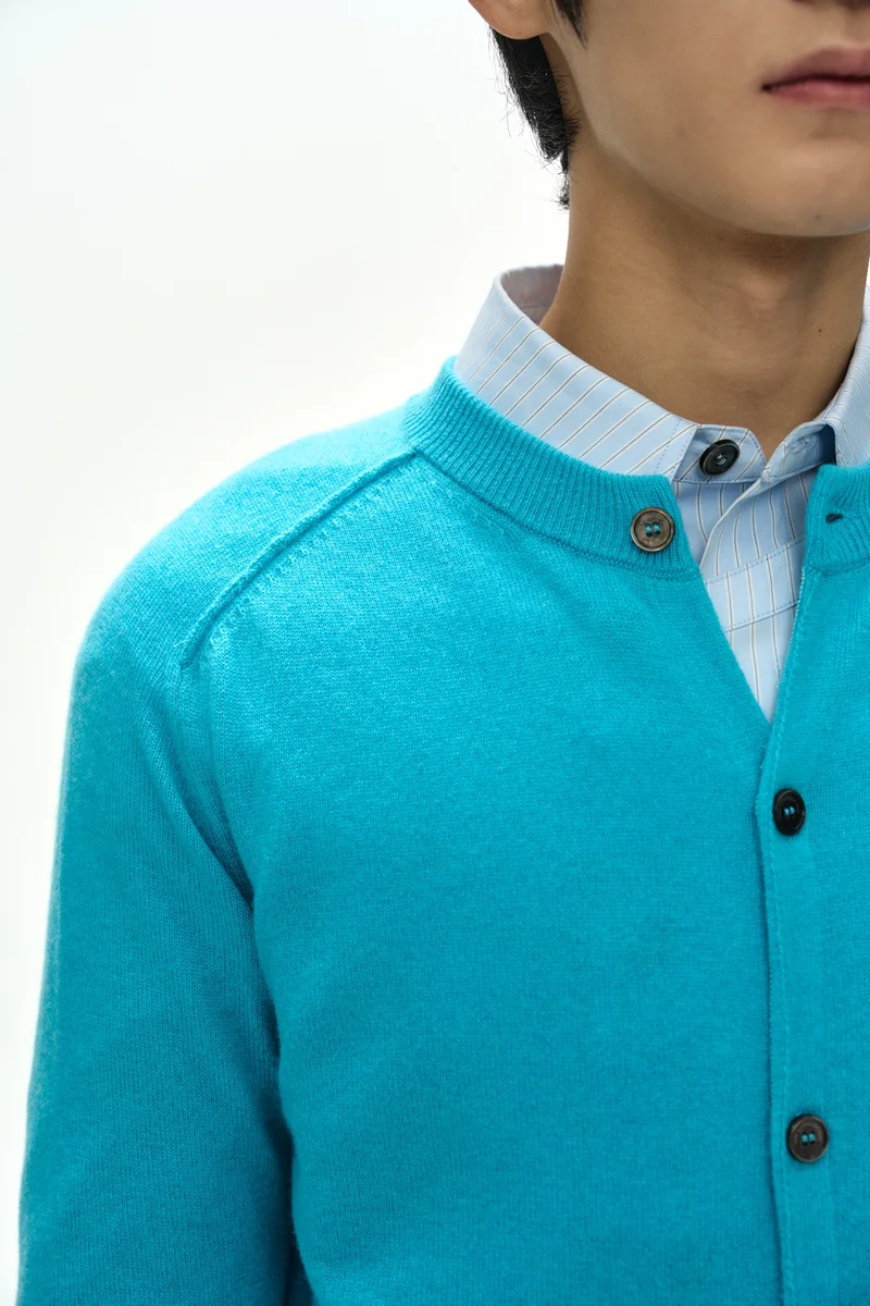 SHANE CASHMERE CREW-NECK CARDIGAN 4