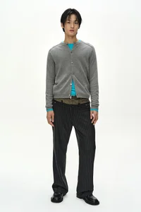 SHANE CASHMERE CREW-NECK CARDIGAN thumb 2