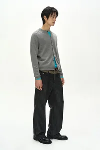 SHANE CASHMERE CREW-NECK CARDIGAN thumb 3