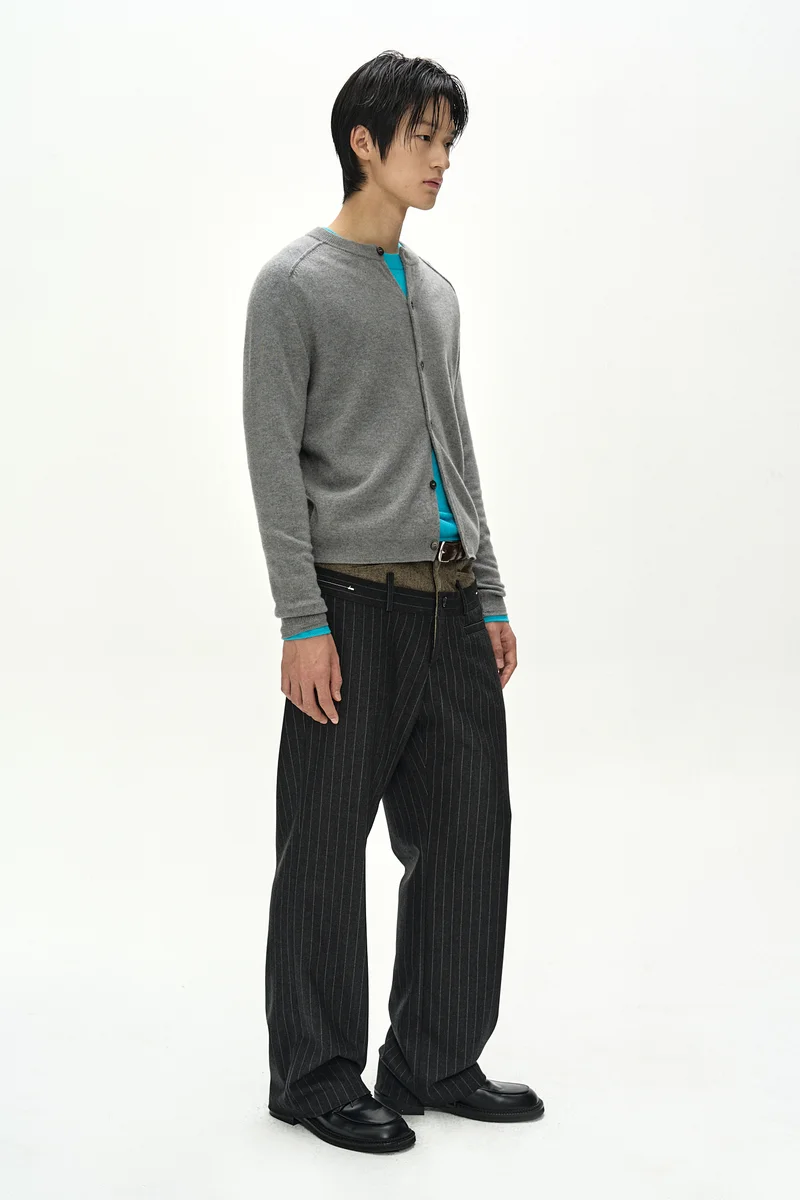 SHANE CASHMERE CREW-NECK CARDIGAN 3
