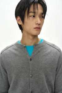 SHANE CASHMERE CREW-NECK CARDIGAN thumb 5