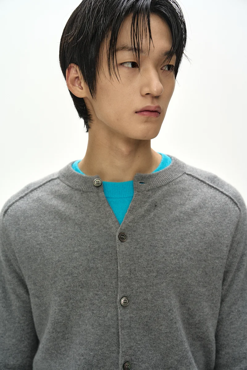 SHANE CASHMERE CREW-NECK CARDIGAN 5