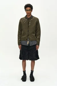ROGHEN STUDDED CARDIGAN thumb 1