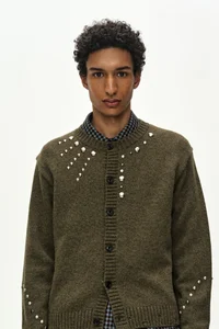 ROGHEN STUDDED CARDIGAN thumb 6