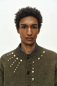ROGHEN STUDDED CARDIGAN thumb 8