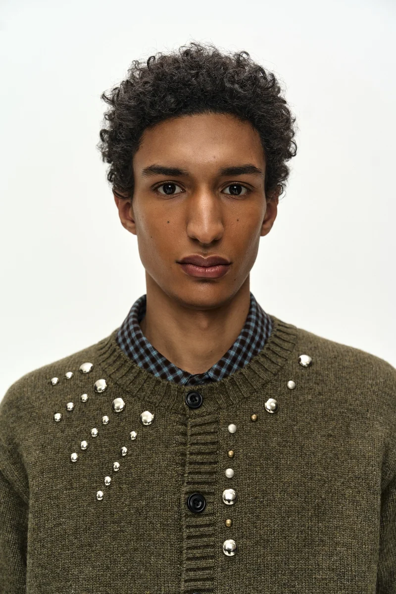 ROGHEN STUDDED CARDIGAN 8